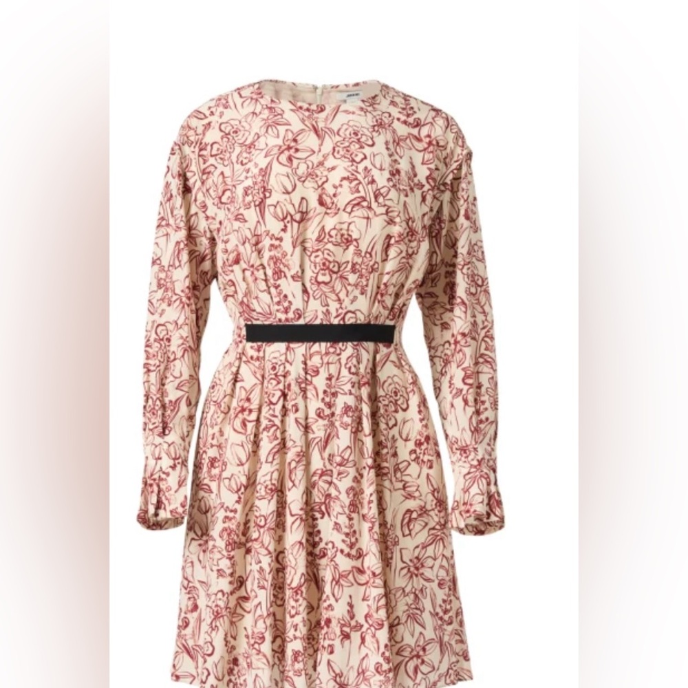 JASON WU
Pleated Floral-Print Dress